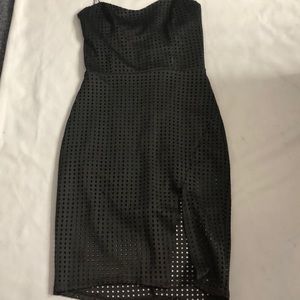 CAGED DRESS W/ BUILT IN BODYSUIT